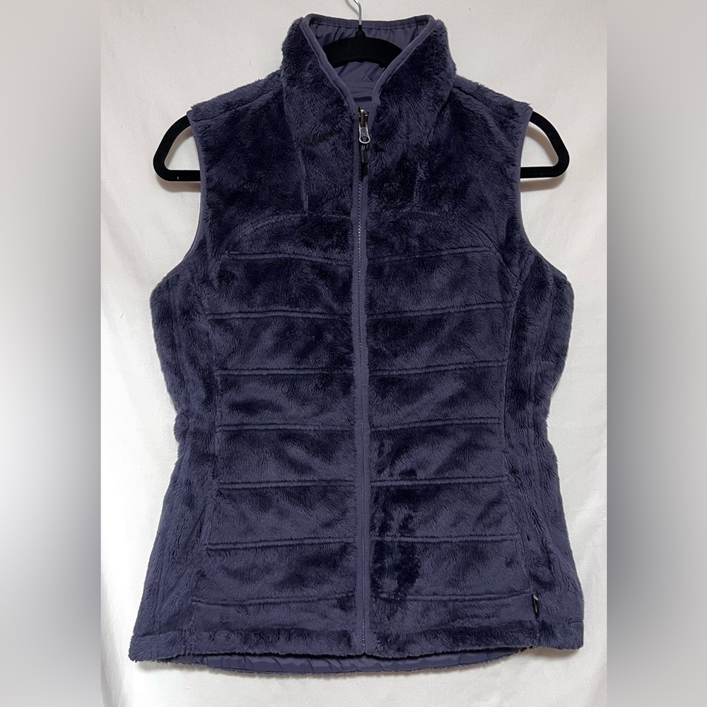 The North Face Mossbud Insulated Reversible Fleece Vest Outdoor Primaloft Cozy - Picture 9 of 16